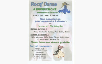 Les cours de danse.