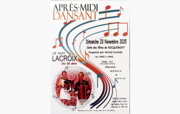 Après-Midi Dansant à ROCQUEMONT , Salle des fêtes , derrière la mairie